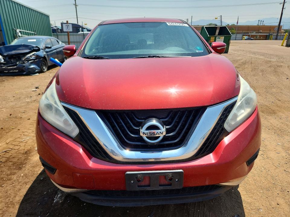 Aukcja sprzedaży 2015 Nissan Murano, vin: 5N1AZ2MH3FN205244, numer aukcji: 64247256