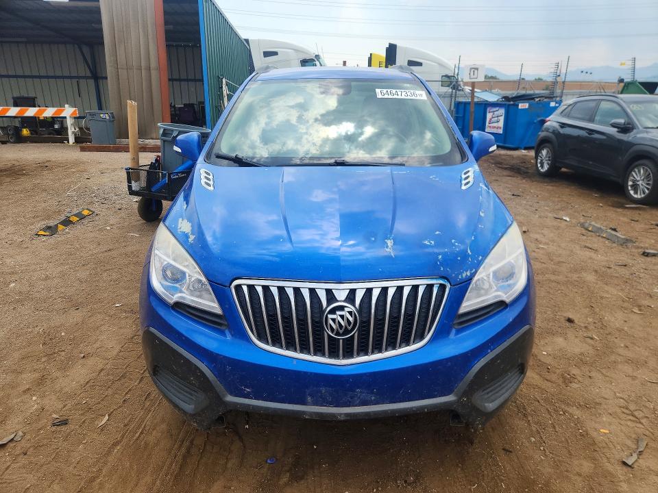 2016 Buick Encore მანქანა იყიდება აუქციონზე, vin: KL4CJESB7GB678839, აუქციონის ნომერი: 64647336
