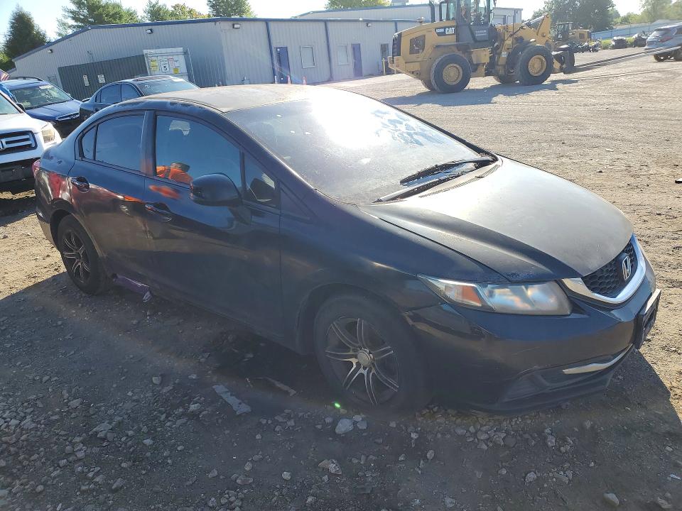 66187036 :رقم المزاد ، 2HGFB2F54DH523768 vin ، 2013 Honda Civic مزاد بيع