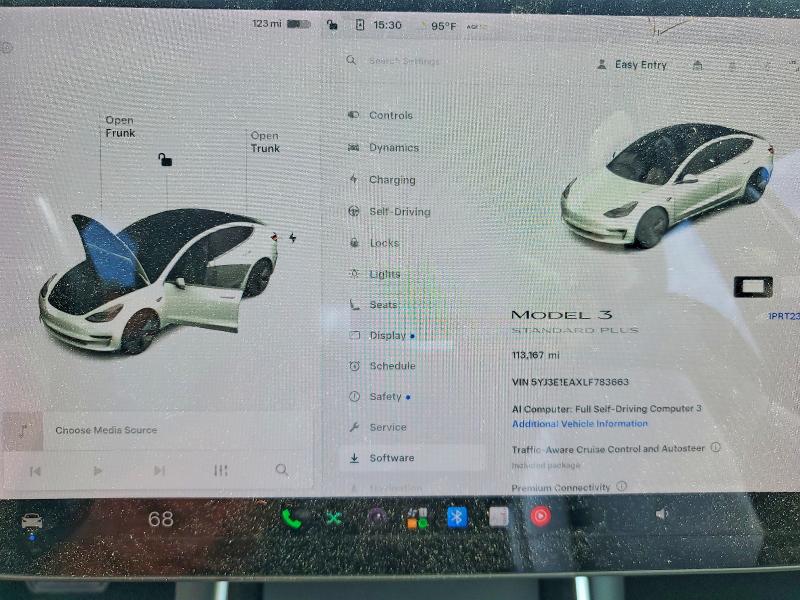 Продажа на аукционе авто 2020 Tesla Model 3, vin: 5YJ3E1EAXLF783663, номер лота: 63400756