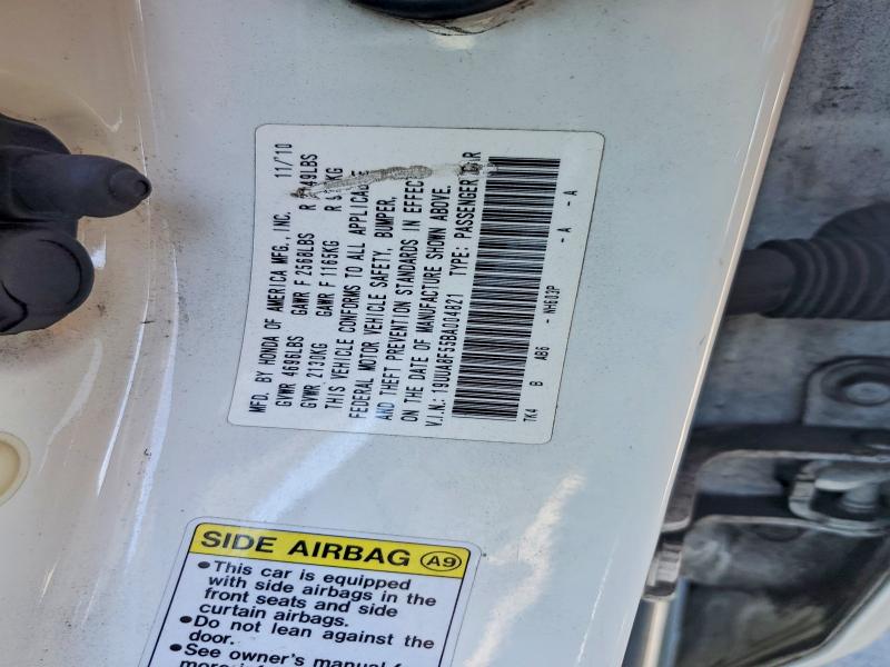 63906396 :رقم المزاد ، 19UUA8F55BA004821 vin ، 2011 Acura Tl مزاد بيع