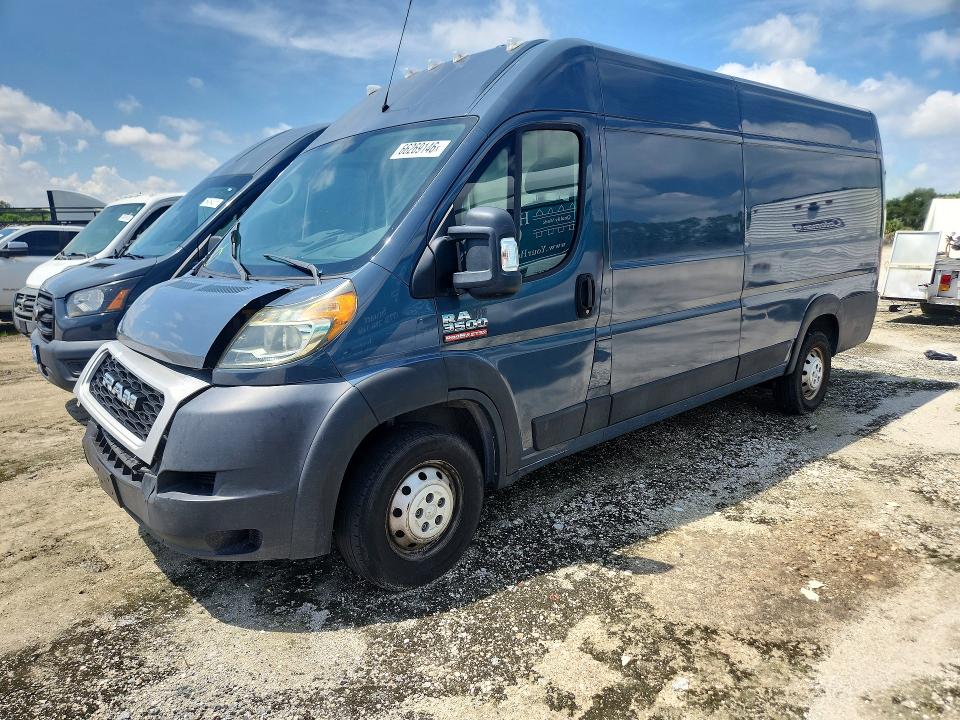 66269146 :رقم المزاد ، 3C6URVJGXKE558441 vin ، 2019 Ram Promaster 3500 مزاد بيع