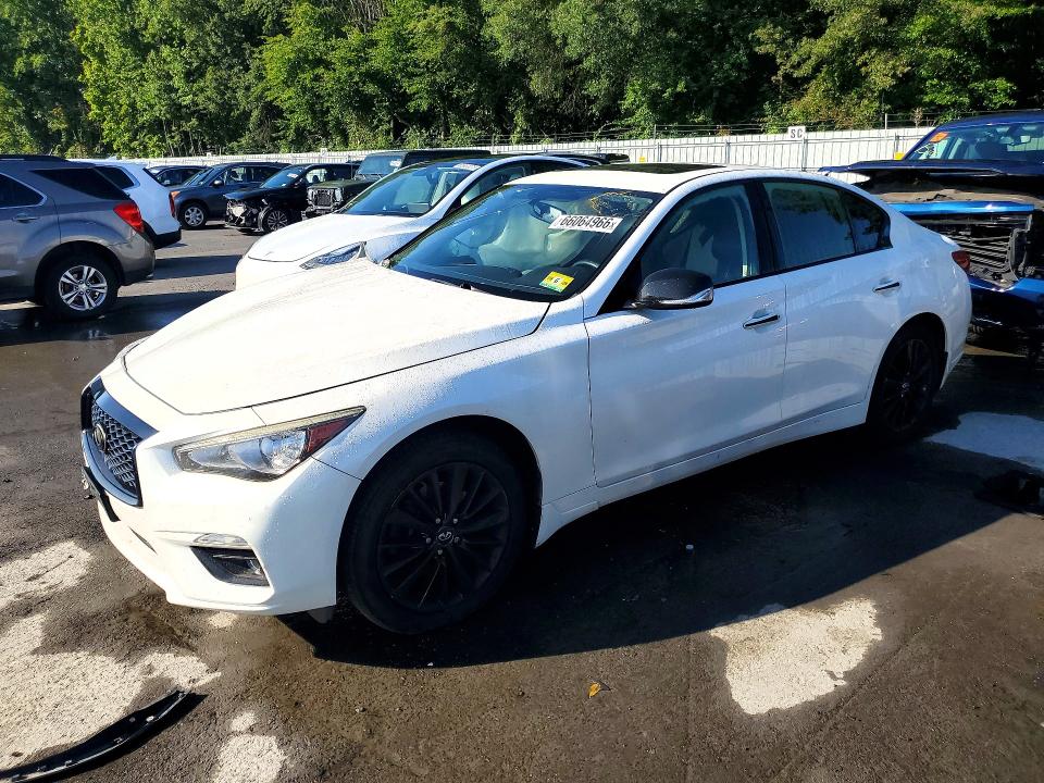 2018 Infiniti Q50 მანქანა იყიდება აუქციონზე, vin: JN1EV7ARXJM445209, აუქციონის ნომერი: 66064966