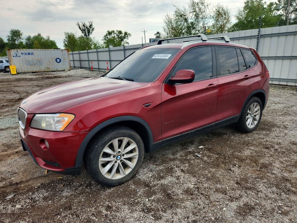 Auction sale of the 2013 Bmw X3, vin: 5UXWX9C56D0A21489, lot number: 67413356