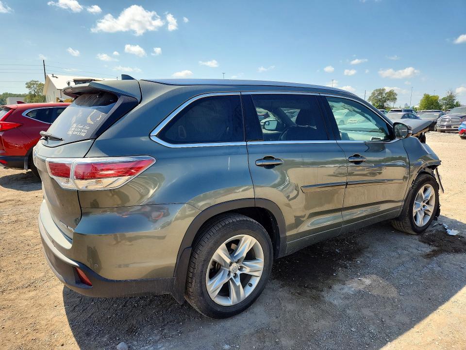 Продаж на аукціоні авто 2015 Toyota Highlander, vin: 5TDDKRFH5FS129743, номер лоту: 66621626