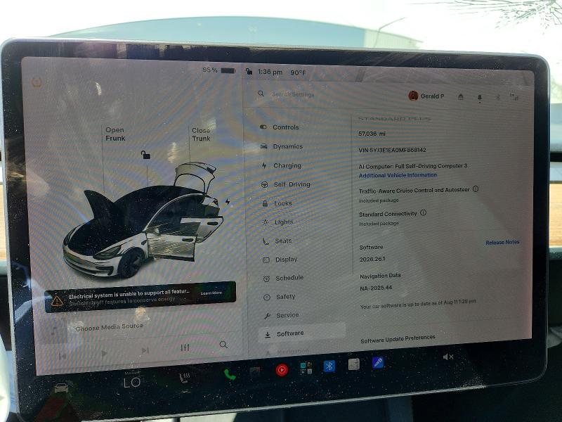 Aukcja sprzedaży 2021 Tesla Model 3, vin: 5YJ3E1EA0MF868142, numer aukcji: 64159226