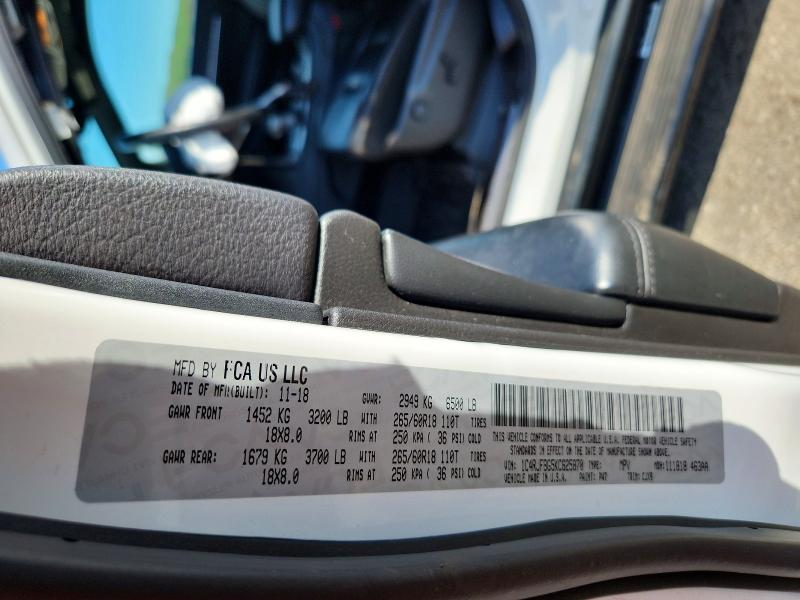 Продаж на аукціоні авто 2019 Jeep Grand Cherokee, vin: 1C4RJFBG5KC625870, номер лоту: 63881346