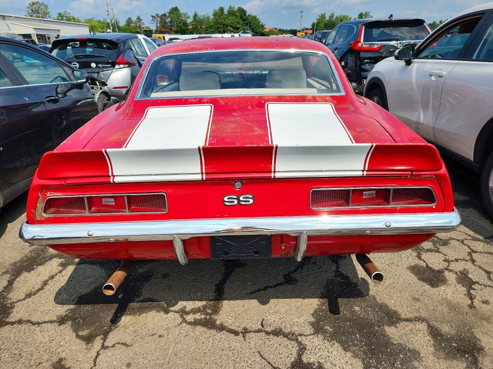 64959286 :رقم المزاد ، 124379N690790 vin ، 1969 Chevrolet Camaro مزاد بيع
