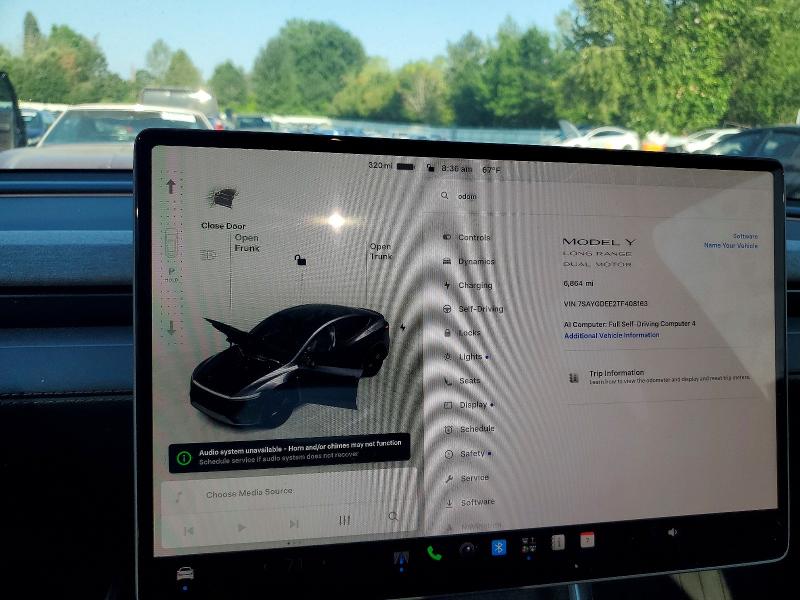 2026 Tesla Model Y მანქანა იყიდება აუქციონზე, vin: 7SAYGDEE2TF408163, აუქციონის ნომერი: 64495556