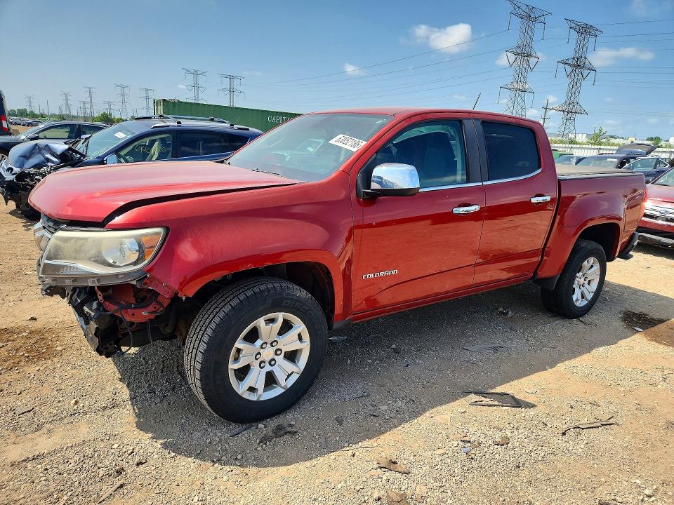 63852186 :رقم المزاد ، 1GCGSBEA7F1209521 vin ، 2015 Chevrolet Colorado مزاد بيع