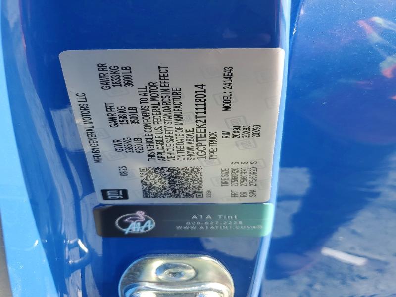 Продаж на аукціоні авто 2026 Chevrolet Colorado, vin: 1GCPTEEK2T1118014, номер лоту: 63851816