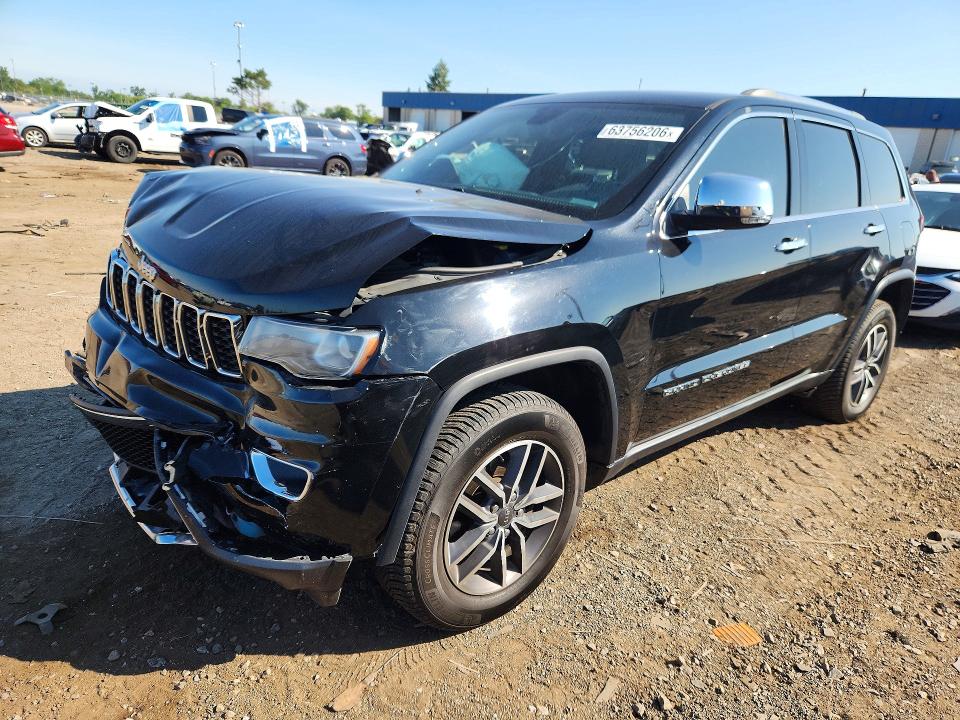63756206 :رقم المزاد ، 1C4RJFBGXLC360512 vin ، 2020 Jeep Grand Cherokee مزاد بيع