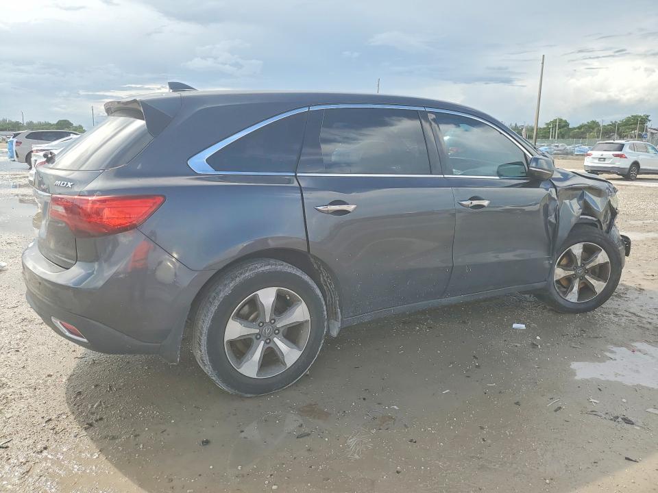 2016 Acura Mdx მანქანა იყიდება აუქციონზე, vin: 5FRYD3H21GB003076, აუქციონის ნომერი: 67291856