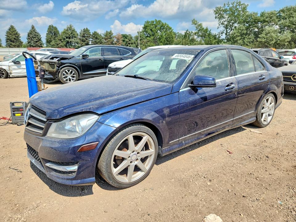 Auction sale of the 2014 Mercedes-benz C, vin: WDDGF4HB7EA959333, lot number: 66564846