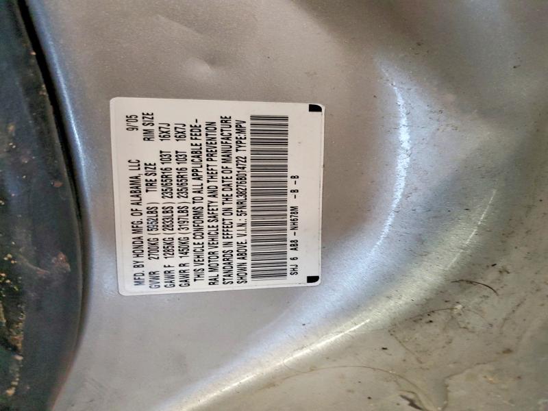 2006 Honda Odyssey მანქანა იყიდება აუქციონზე, vin: 5FNRL38276B014722, აუქციონის ნომერი: 64788906