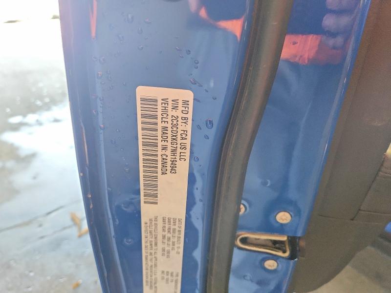 Продаж на аукціоні авто 2022 Dodge Charger, vin: 2C3CDXKG7NH194943, номер лоту: 65045546