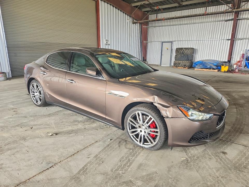 Продажа на аукционе авто 2017 Maserati Ghibli, vin: ZAM57RSLXH1236802, номер лота: 66128946