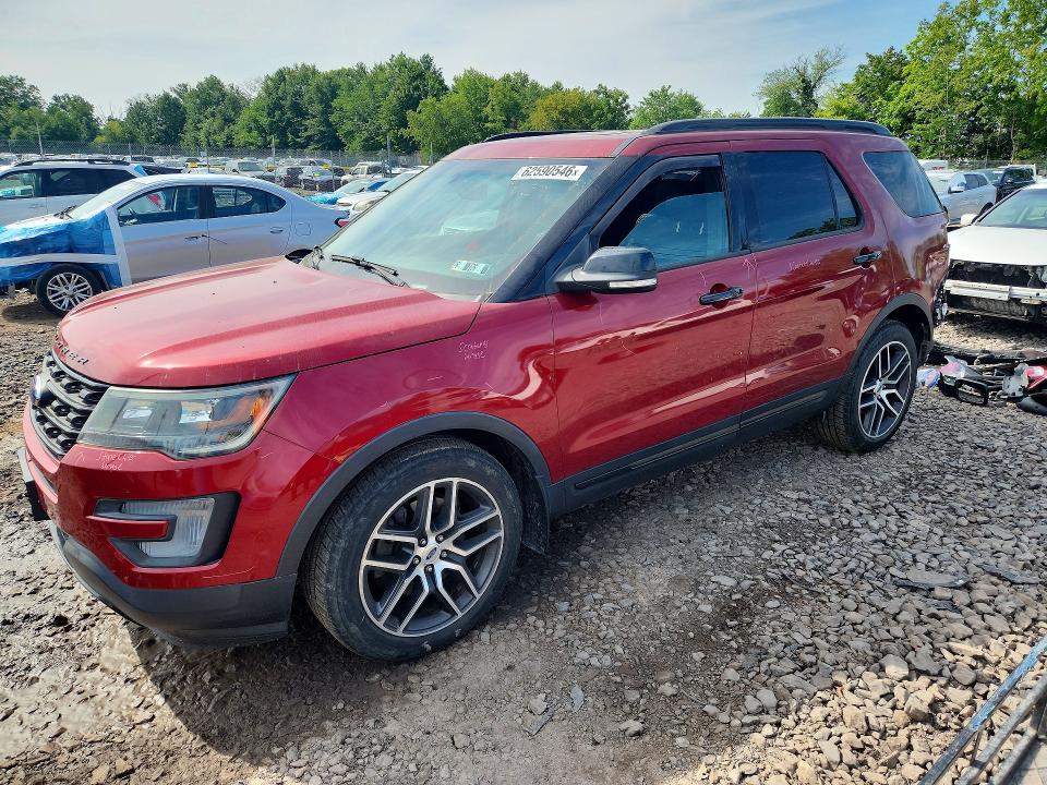 Продажа на аукционе авто 2016 Ford Explorer, vin: 1FM5K8GT4GGD22846, номер лота: 62590546