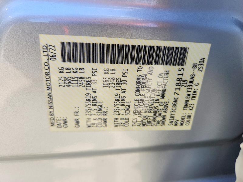 Продажа на аукционе авто 2022 Nissan Rogue, vin: 5N1BT3CB6NC718815, номер лота: 63334886