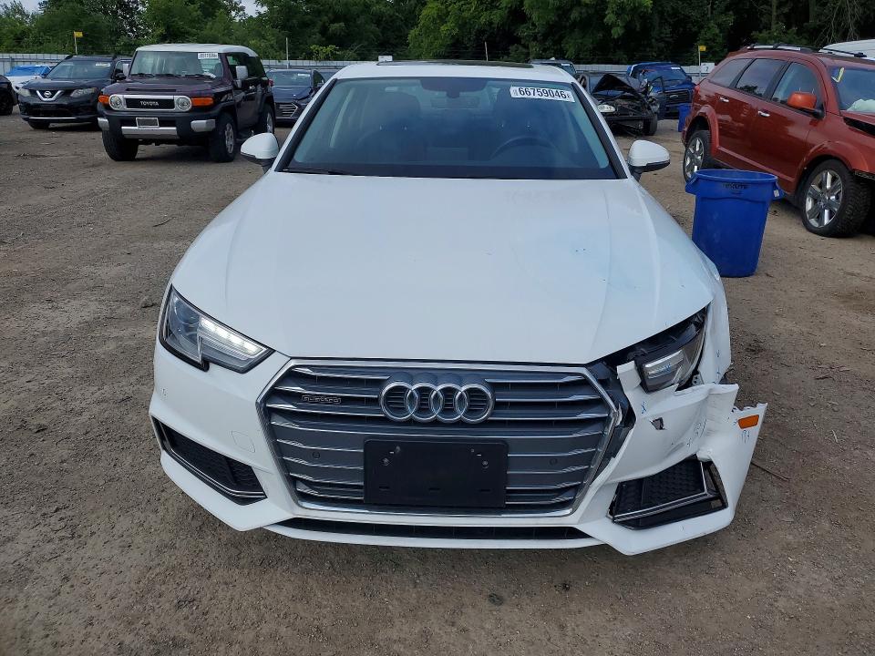 Продаж на аукціоні авто 2019 Audi A4, vin: WAUANAF4XKN020233, номер лоту: 66759046