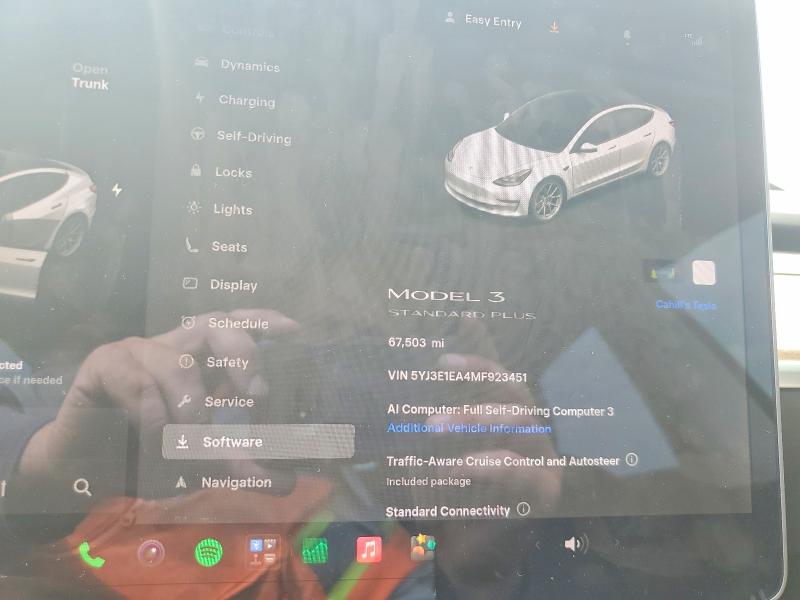 Aukcja sprzedaży 2021 Tesla Model 3, vin: 5YJ3E1EA4MF923451, numer aukcji: 64531856