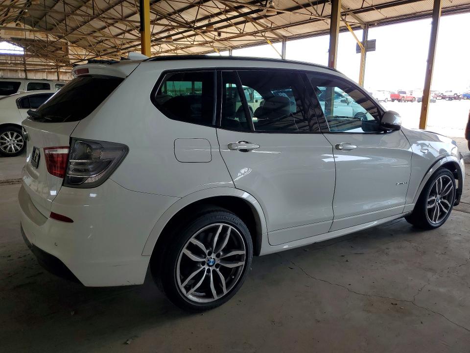 2016 Bmw X3 მანქანა იყიდება აუქციონზე, vin: 5UXWZ7C52G0M83662, აუქციონის ნომერი: 65189656