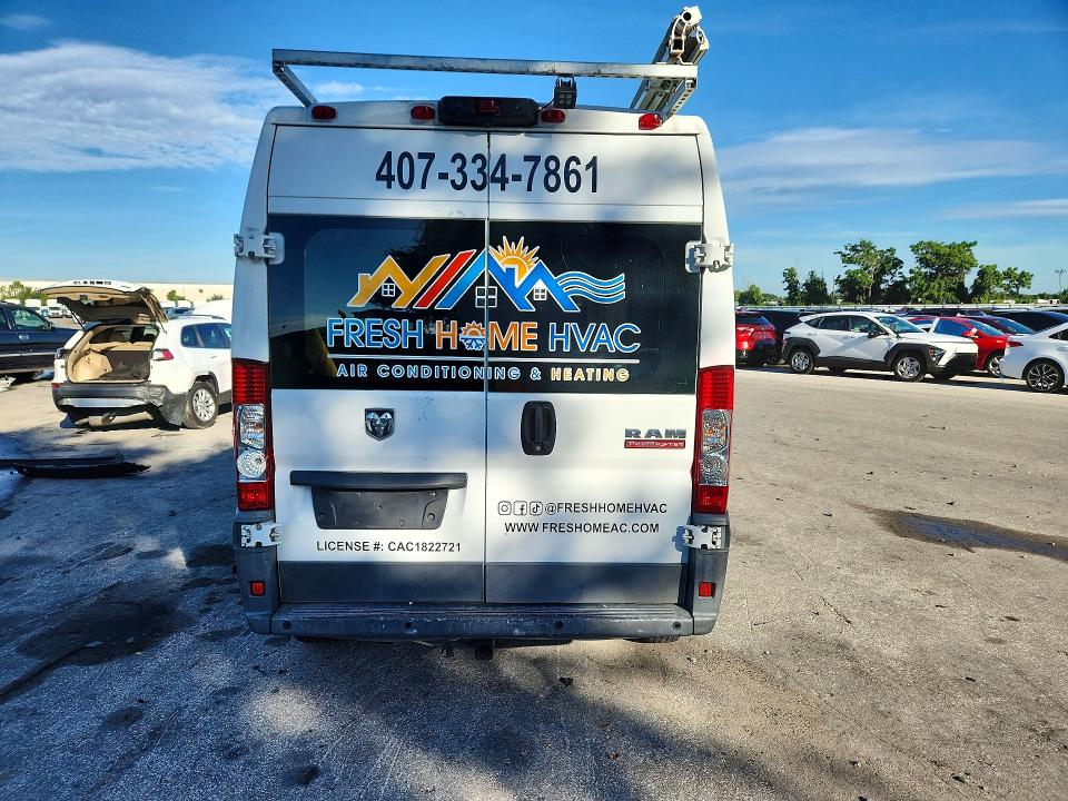 2014 Ram Promaster 2500 მანქანა იყიდება აუქციონზე, vin: 3C6TRVDG2EE123098, აუქციონის ნომერი: 65491226
