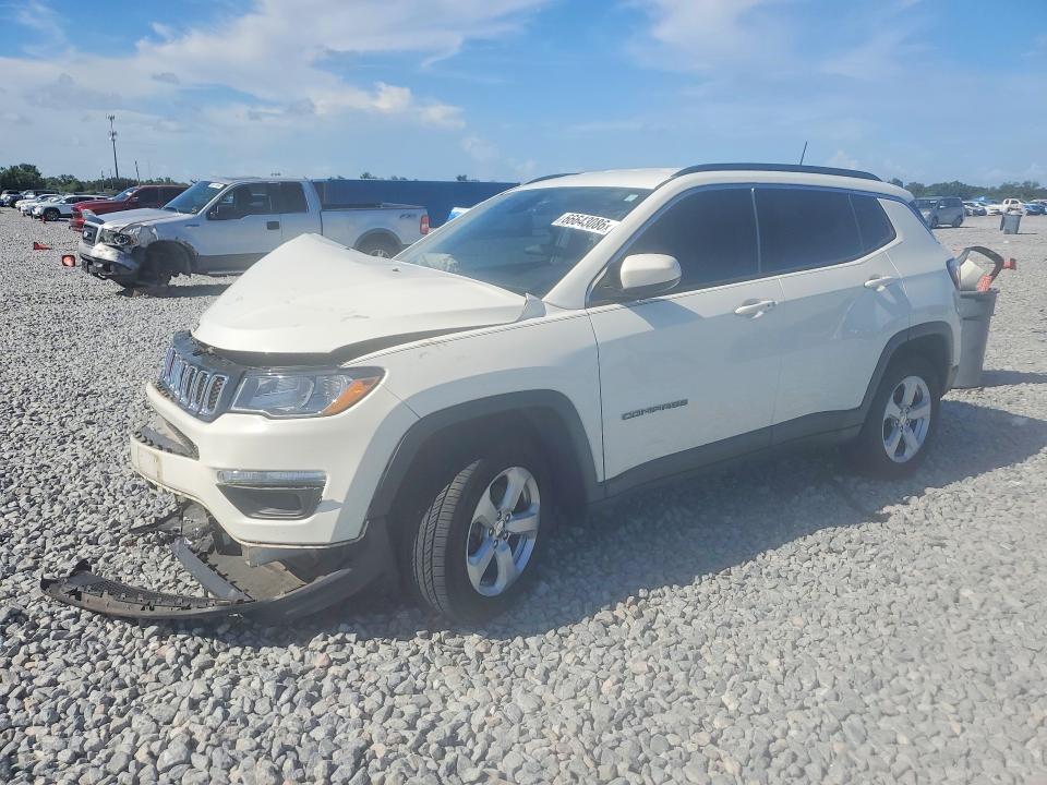2019 Jeep Compass მანქანა იყიდება აუქციონზე, vin: 3C4NJDBB6KT741851, აუქციონის ნომერი: 66643086