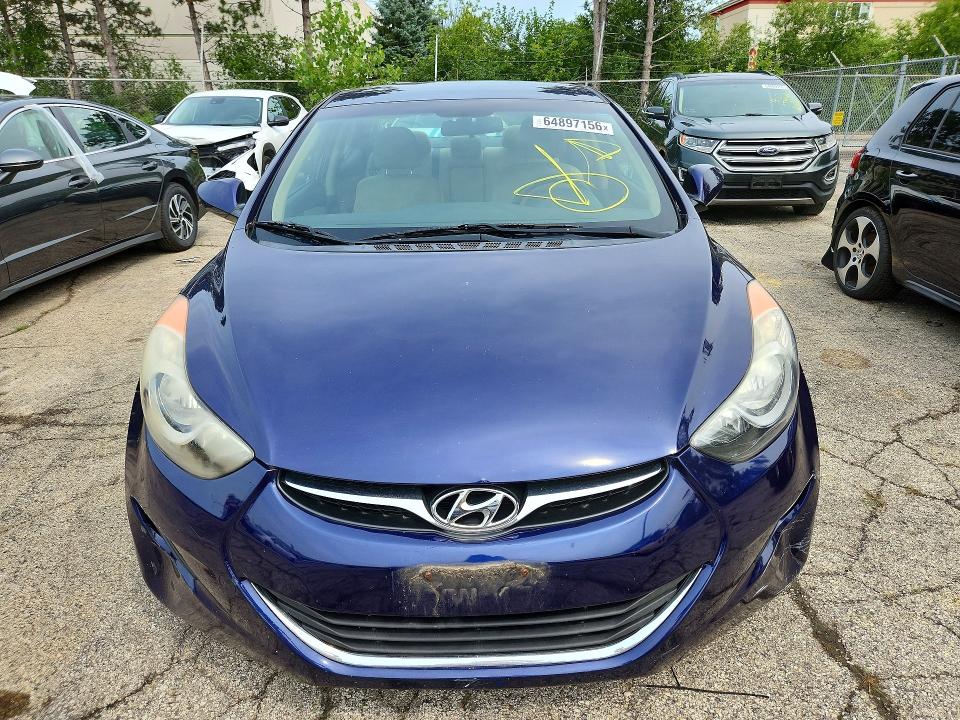 64897156 :رقم المزاد ، 5NPDH4AE0DH195098 vin ، 2013 Hyundai Elantra مزاد بيع