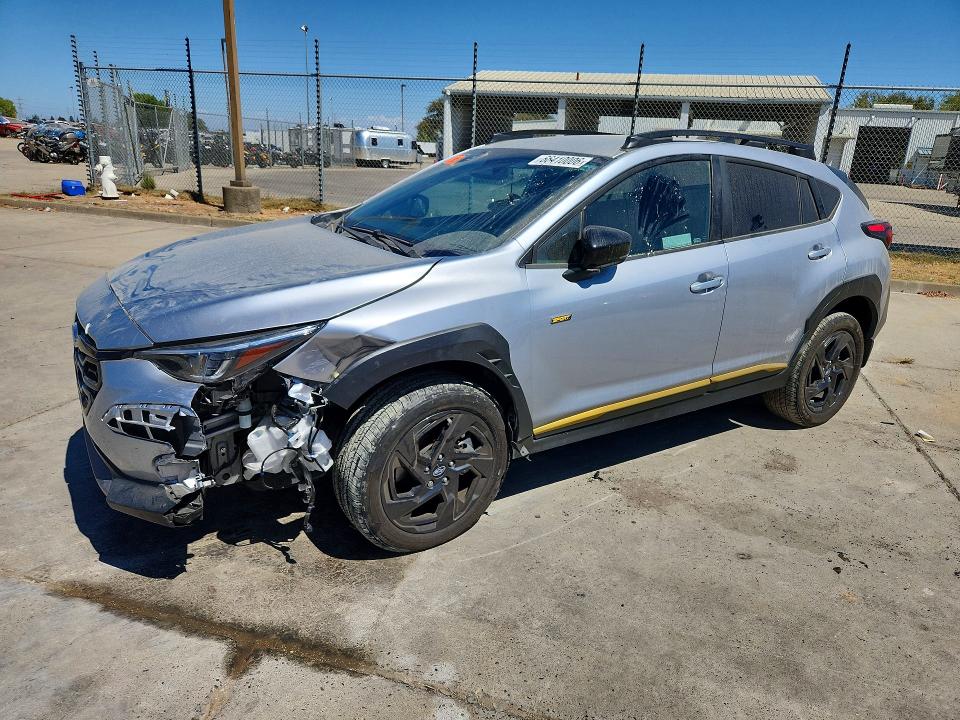66410006 :رقم المزاد ، 4S4GUHF69R3741249 vin ، 2024 Subaru Crosstrek مزاد بيع