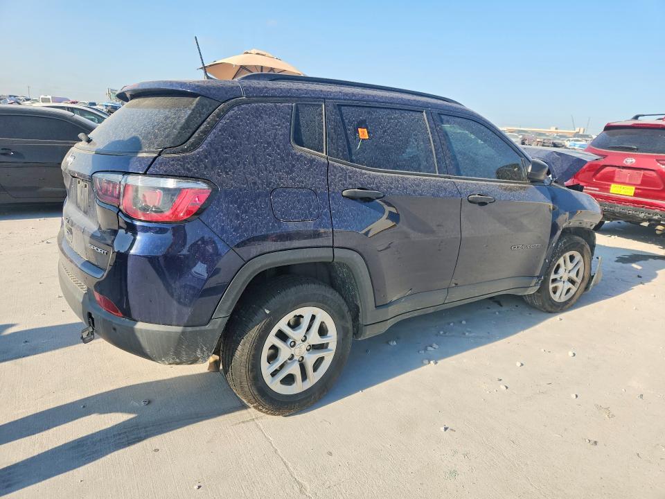 Продажа на аукционе авто 2018 Jeep Compass, vin: 3C4NJCAB9JT169653, номер лота: 64575826