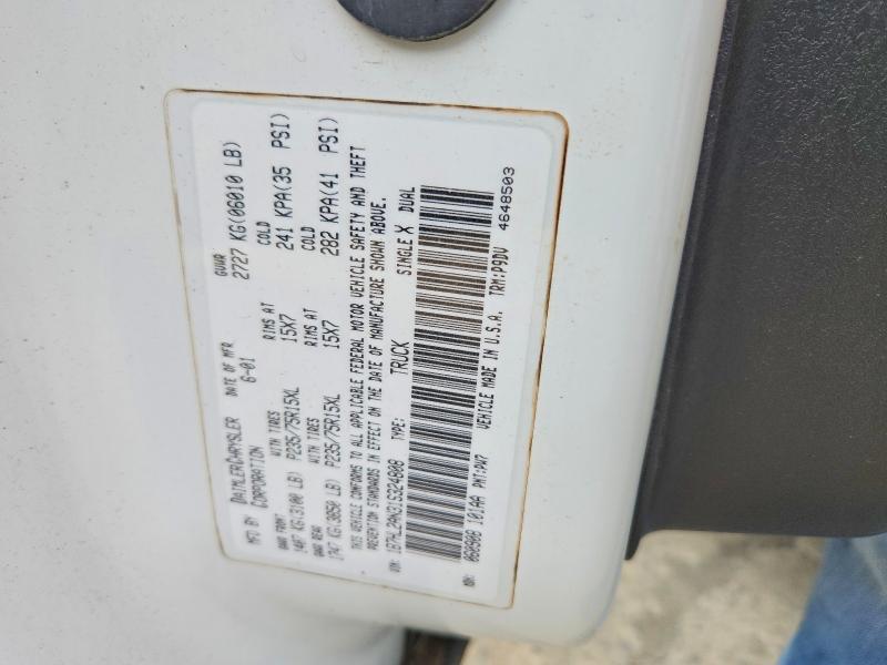 65602326 :رقم المزاد ، 1B7HL2AN31S324808 vin ، 2001 Dodge Dakota مزاد بيع