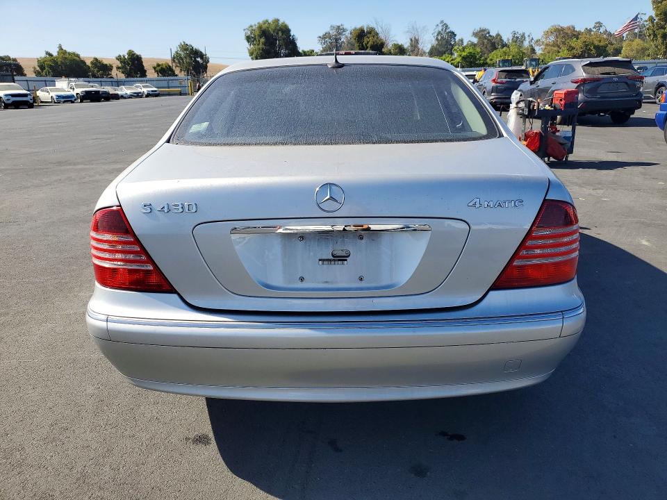 2006 Mercedes-benz S მანქანა იყიდება აუქციონზე, vin: WDBNG83J26A482430, აუქციონის ნომერი: 63006566