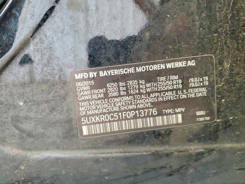 Продажа на аукционе авто 2015 Bmw X5, vin: 5UXKR0C51F0P13776, номер лота: 66748636