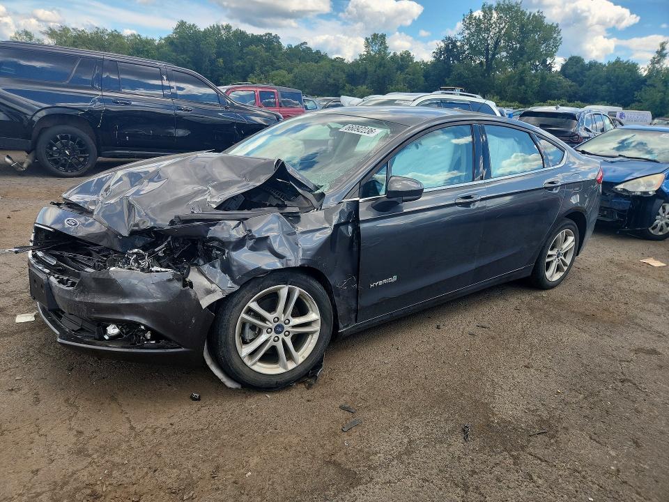 2018 Ford Fusion მანქანა იყიდება აუქციონზე, vin: 3FA6P0UU9JR142258, აუქციონის ნომერი: 66092236