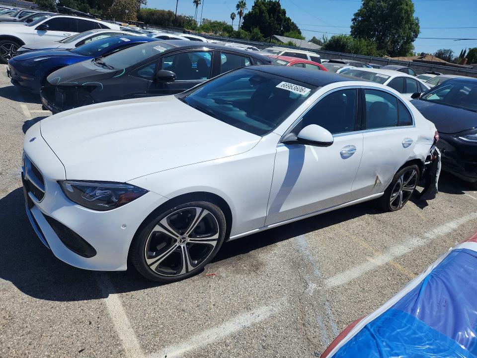 2025 Mercedes-benz C მანქანა იყიდება აუქციონზე, vin: W1KAF4GB3SR301383, აუქციონის ნომერი: 66963606