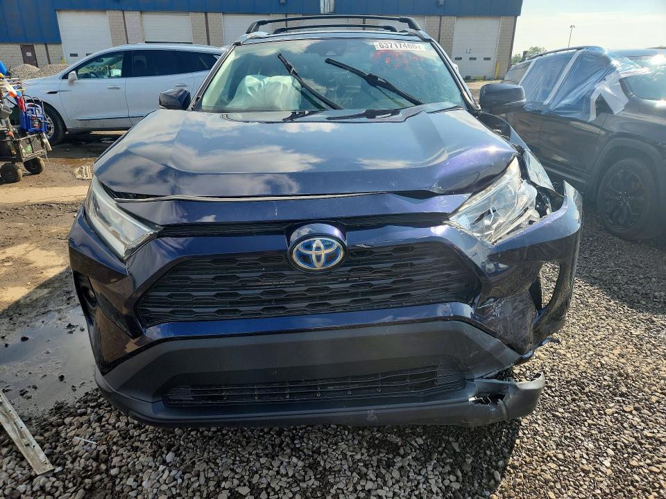 63717466 :رقم المزاد ، 4T3RWRFV5LU001755 vin ، 2020 Toyota Rav4 Hybrid مزاد بيع