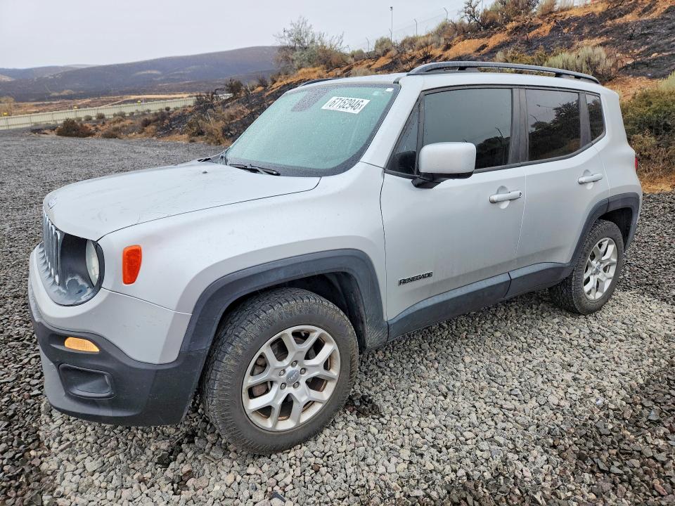 Auction sale of the 2018 Jeep Renegade, vin: ZACCJBBB4JPG77133, lot number: 67152946