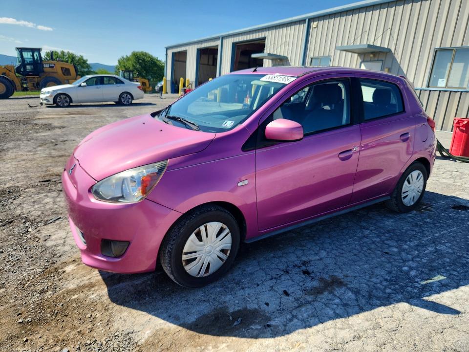 2014 Mitsubishi Mirage მანქანა იყიდება აუქციონზე, vin: ML32A3HJ9EH007044, აუქციონის ნომერი: 63851306