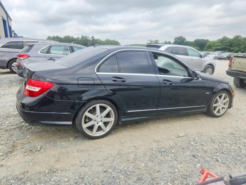 66821866 :رقم المزاد ، WDDGF4HB8CR191067 vin ، 2012 Mercedes-benz C مزاد بيع