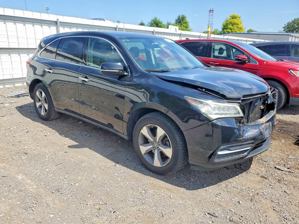 2016 Acura Mdx მანქანა იყიდება აუქციონზე, vin: 5FRYD4H20GB002698, აუქციონის ნომერი: 66185236