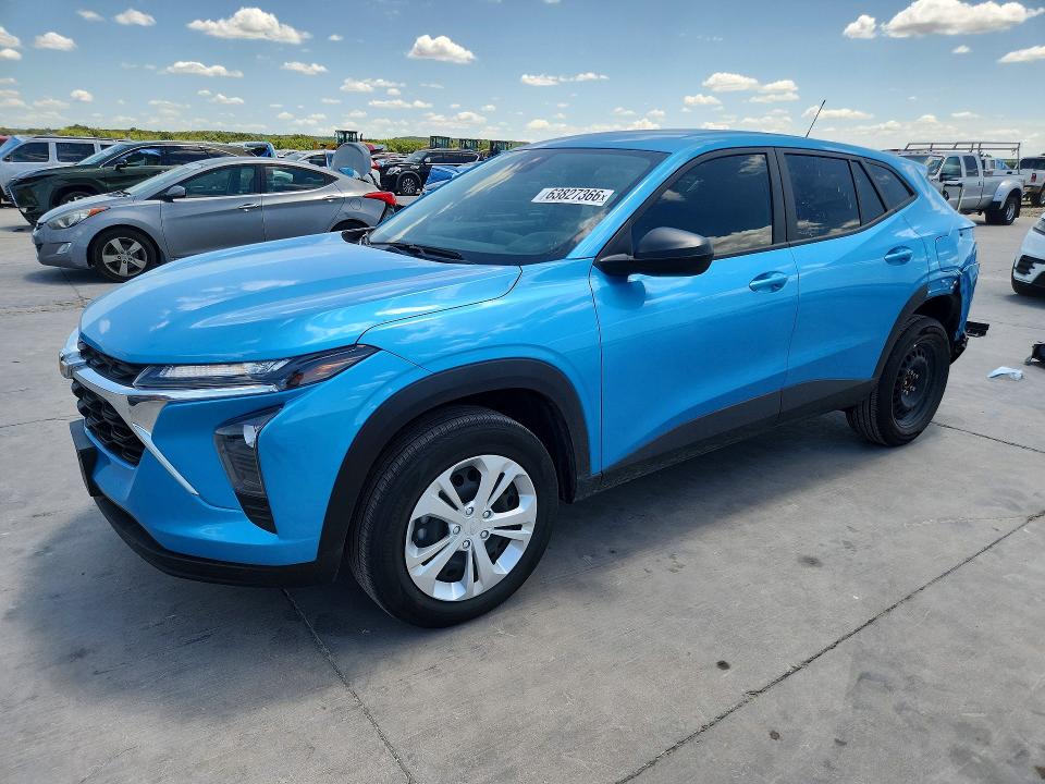 63827366 :رقم المزاد ، KL77LFEP1SC271629 vin ، 2025 Chevrolet Trax مزاد بيع