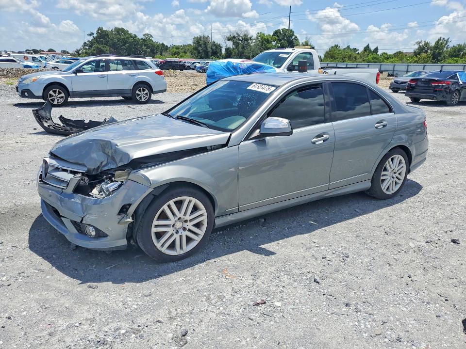 64303476 :رقم المزاد ، WDDGF54X78F159629 vin ، 2008 Mercedes-benz C مزاد بيع