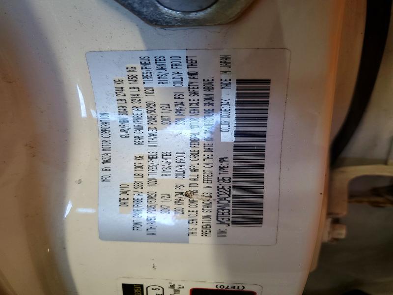 65029266 :رقم المزاد ، JM3TB3MV0A0225185 vin ، 2010 Mazda Cx-9 مزاد بيع