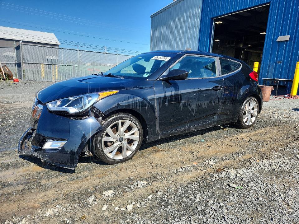 Auction sale of the 2017 Hyundai Veloster, vin: KMHTC6AD7HU630613, lot number: 66168246