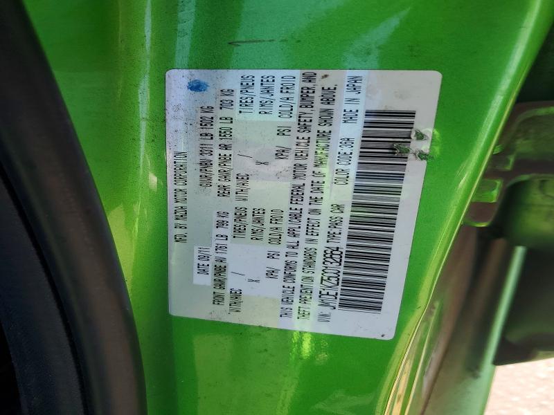Aukcja sprzedaży 2012 Mazda Mazda2, vin: JM1DE1KZ5C0132664, numer aukcji: 64248096