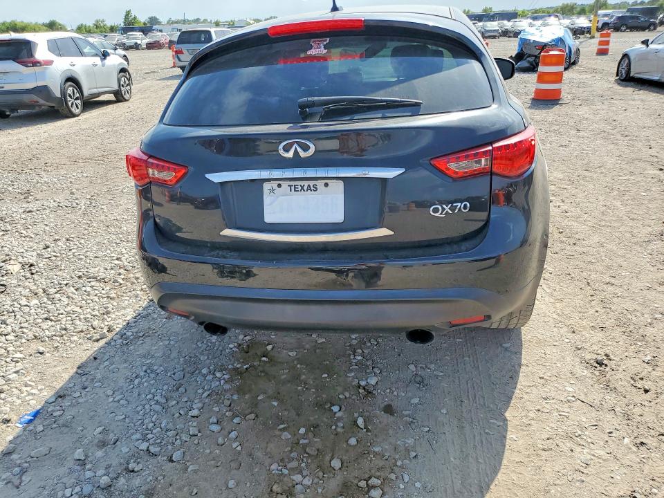 64195916 :رقم المزاد ، JN8CS1MU7HM141179 vin ، 2017 Infiniti Qx70 مزاد بيع
