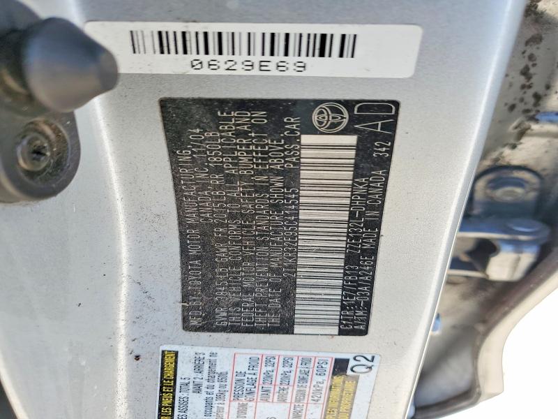Aukcja sprzedaży 2005 Toyota Matrix, vin: 2T1KR32E95C414545, numer aukcji: 64676956