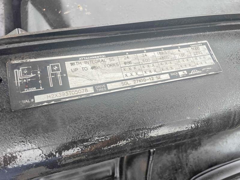 Продаж на аукціоні авто 2006 Linde Material Handling H25d, vin: H2X393T05078, номер лоту: 65166356