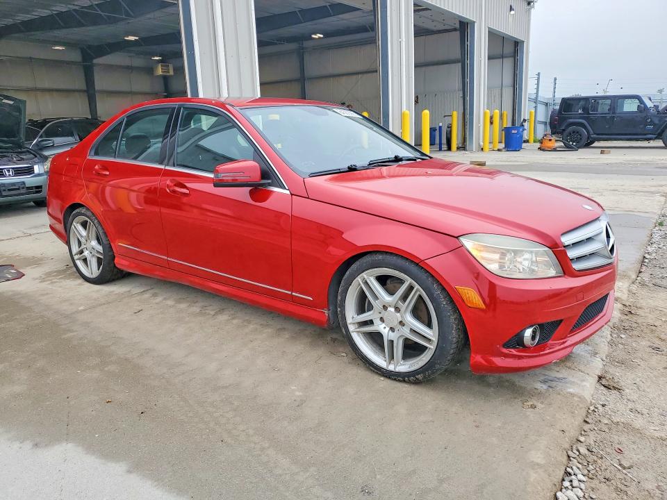 64383566 :رقم المزاد ، WDDGF8BBXAR090044 vin ، 2010 Mercedes-benz C مزاد بيع